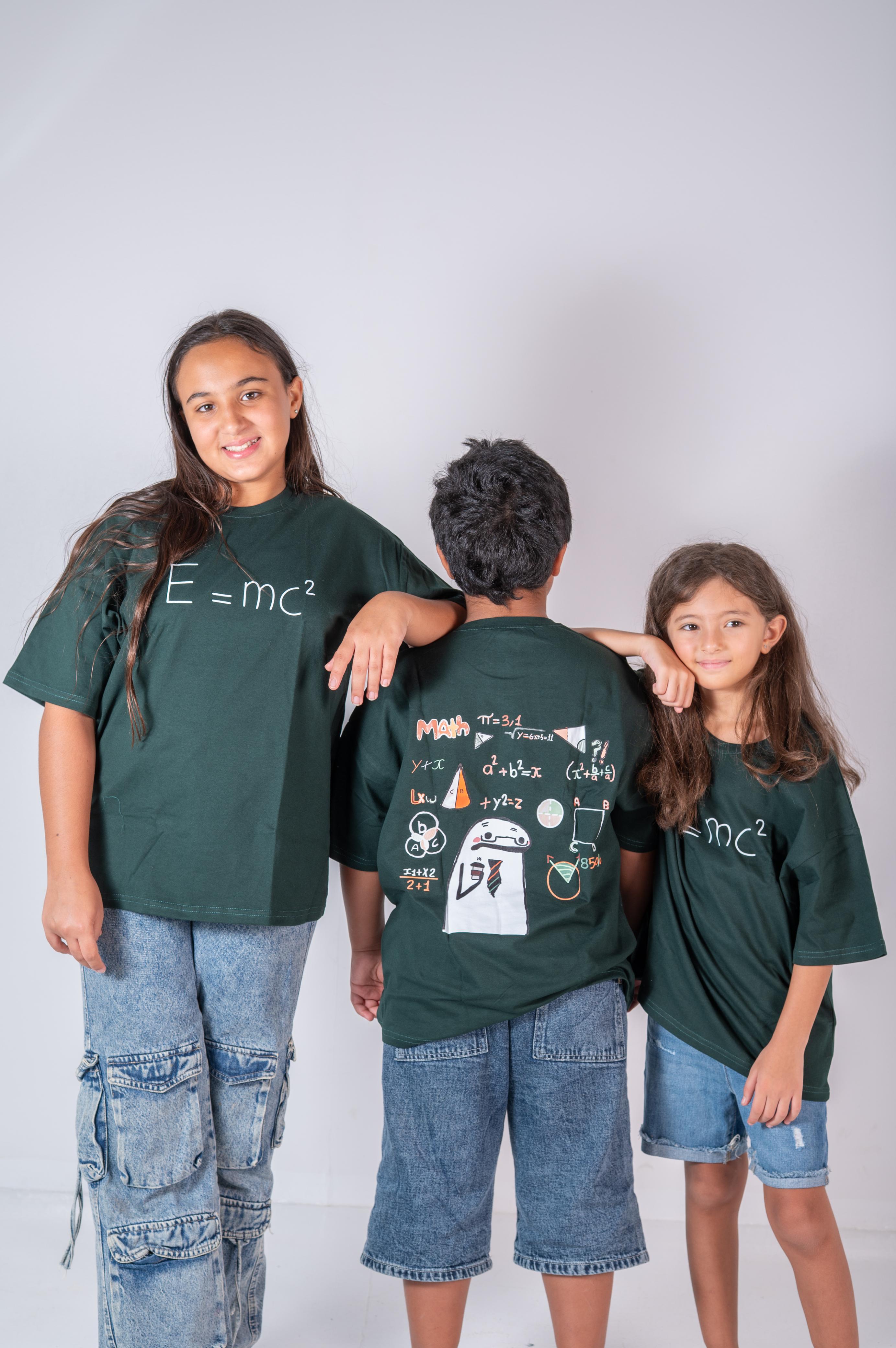 Equations  T-shirt In Olive Green