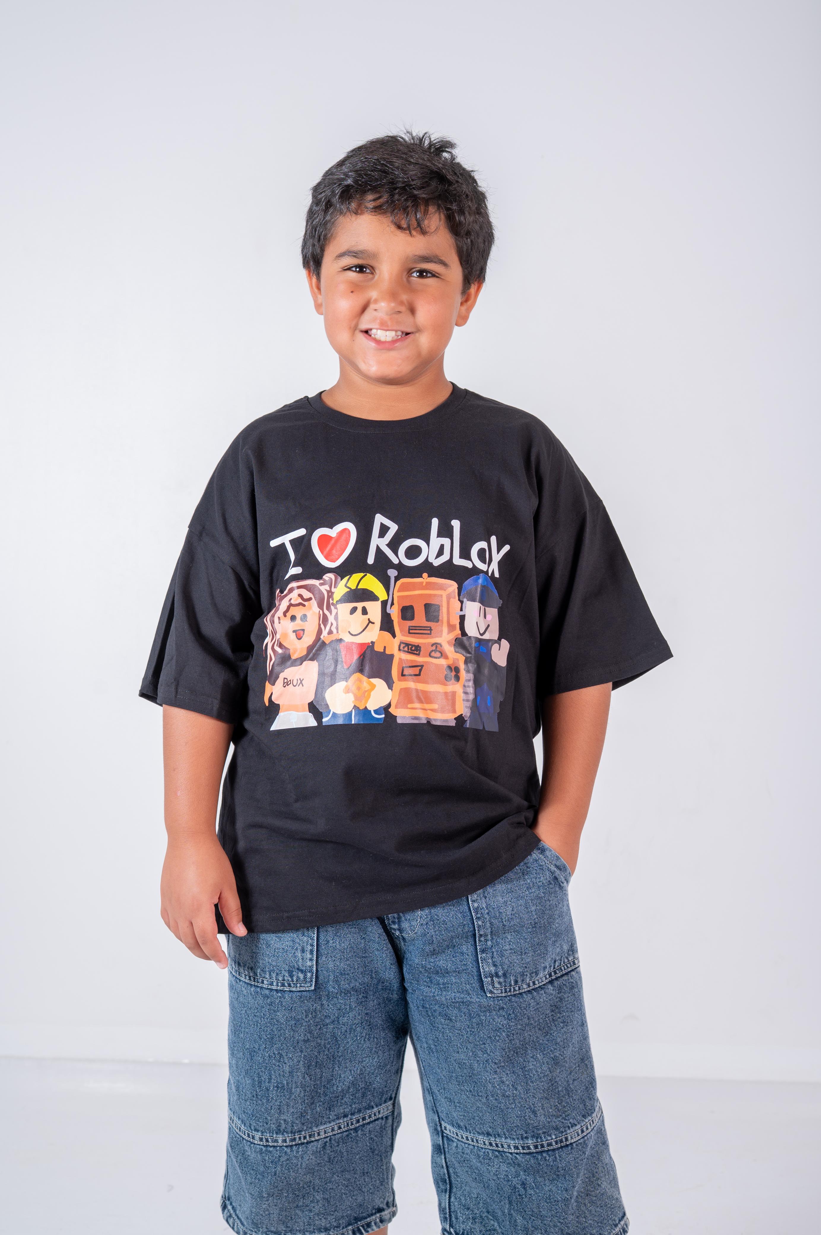 Roblox  T-shirt In Black